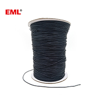 0.8mm Blue Waxed Cotton String
