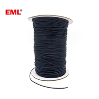 1mm Blue Waxed Cotton String