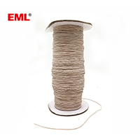 7 Strands Twisted Natural White Waxed Cotton String