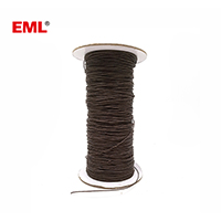 7 Strands Twisted Brown Waxed Cotton String