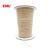 1mm Braided Natural White Cotton String
