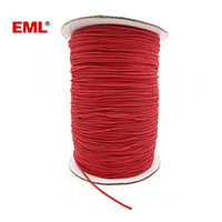 1mm Braided Red Cotton String