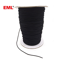 3x3 Twisted Black Cotton String