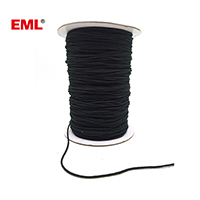 3x6 Twisted Black Cotton String